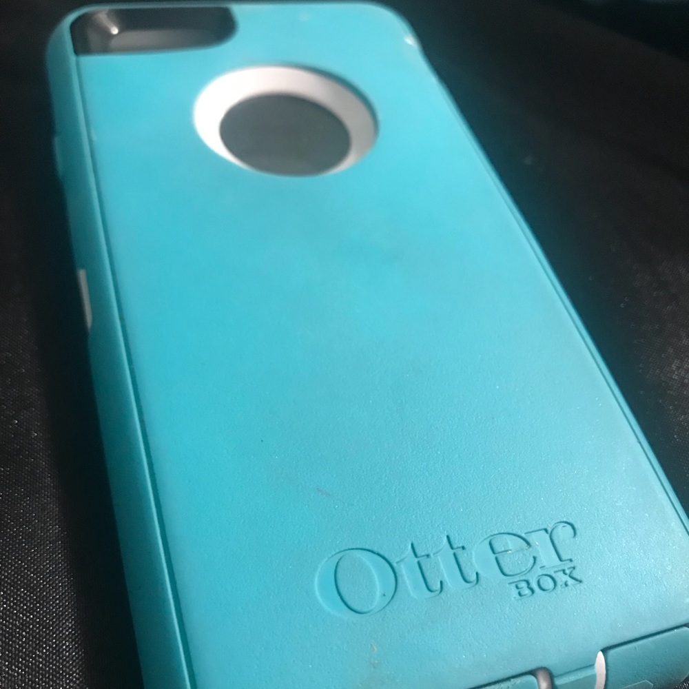 Blue OtterBox for iPhone 6